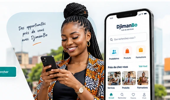 DjimanBo sur mobile